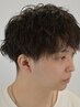 メンズカット&ツイストスパイラルパーマ 