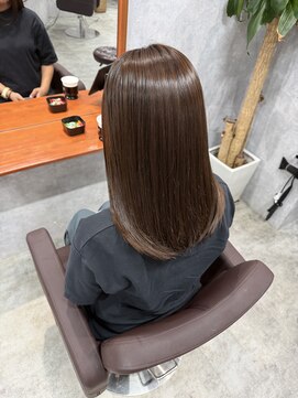 シールドヘアー 沖縄 新都心(C'LD Hair) 那覇美容室/おもろまち美容室/髪質改善/縮毛矯正/ロング/美髪