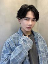 ネーム バイ グロー 大宮(NE:M by GLROW) men's/フェザーパーマ/ナチュラルツーブロック/ダウンバング大宮