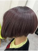 ショートボブ　
