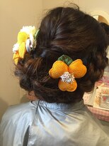 ビューティーコレクション 静岡北店&nbsp;成人式 編み込みセットアップ
