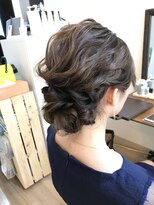 ロカット サロン(Roquat Salon) ゆるふわおだんごアップアレンジ【ヘアセット 立川/立川南/袴】