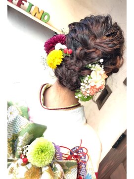 ヘアーメイク アフィーノ(hair make affino) [affino大宮]hair arrange☆