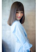ミラレスカ栄 前髪パッツンのワンカールボブbyウラタニ