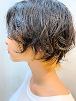 ヘアーソート(HAIR SORT)&nbsp;レイヤーショート/イエローインナー【SORT森平千穂】