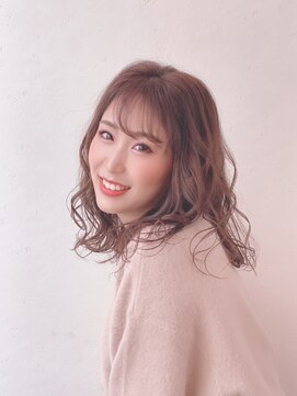 セシルへアー JR京都駅前店(Cecil hair) ゆるふわミディヘア