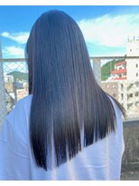 ヘアーサロン TLP ブルーブラック縮毛矯正