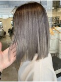 20代30代ハイライトバレイヤージュブリーチ立体感透け感
