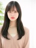 カット+縮毛矯正+カラー＋2step【ハホニコ】トリートメント　￥19900