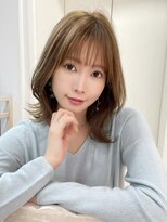 【フォルテ千鶴】ツヤ髪ひし形ミディ