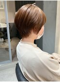 耳かけマッシュショート