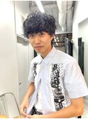 王道メンズショート☆無造作ツイストパーマ