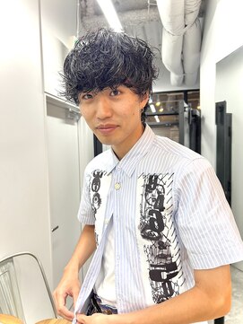 ヌープヘアーアイス(NUUP.hair ici) 王道メンズショート☆無造作ツイストパーマ