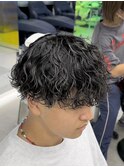 ウェーブ感強め波巻きパーマ/福田拓実/八王子パーマ