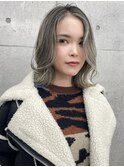【地毛ハイライト】