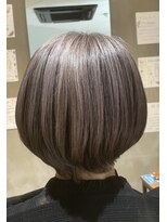 キコーヘア(kiko hair)&nbsp;丸みショート/白髪ぼかし/脱白髪染め】吹田/岸辺/千里丘/江坂