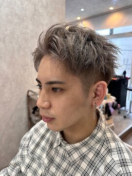 アトモスサニーテラス(Atmos sunny terrace) men's cut × gray
