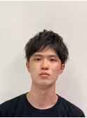 メンズショート刈り上げマッシュ
