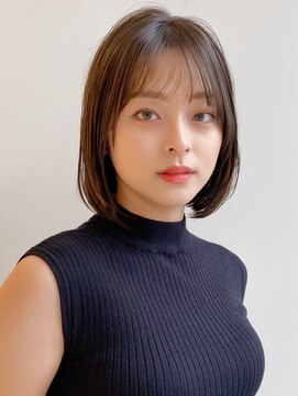 エトラ 渋谷店(etora) 前髪 アンブレラカラー こなれミディ イメチェン ウェーブパーマ