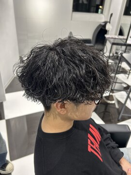 オーシャントーキョー(OCEAN TOKYO) メンズパーマツイスパ波巻きスパイラルマッシュセンターパート