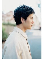 ボンド 三軒茶屋(Bond)&nbsp;黒髪ショート×刈り上げ無し◎三軒茶屋 RYUKI メンズカット