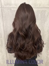 ヘアー ミッション 心斎橋店(hair Mission) イルミナカラー/アースコレクション/透明感ブラウン/艶髪