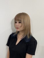 ザ アクネ 岡崎竜美丘店(THE ACNE) ★レディース，ハイトーン，ブリーチ，エンドカラー，レイヤー