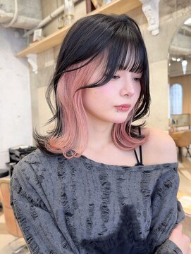 ロンド ロビン 栄(Lond robin) 【渡辺隼也】髪質改善/インナー/ブリーチなしダブルカラー