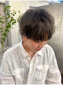 ラフさがカッコいい！束感マッシュショート