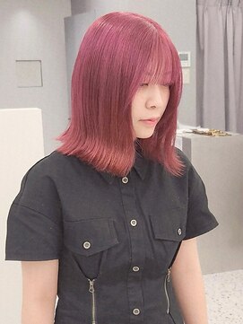 エニフォーイーストハム(Eni for eastham) ケアブリーチ/ルビーピンク/ミディアム