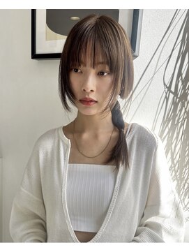 シキ 渋谷(siki) ハイトーン/ブリーチ/レイヤーカット/シアーカラー/渋谷/原宿