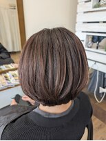 髪質改善ヘアエステサロン ヘアーデザインダッデン(Hair Design daddem)&nbsp;お手入れラクなひし形ボブ♪(アイロン無しスタイリング)