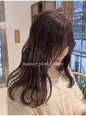ニュアンスピンクブラウン*.°