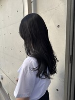 ディジョン 自由ヶ丘(Dijon) 韓国顔まわりレイヤーカットグレージュオリーブベージュブラウン