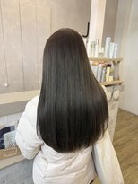ジュエ ヘアー デザイン(Jue hair design) 冬透明感グレージュ/グレーベージュ//ワンカラー/20代/知立
