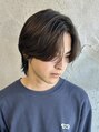 ニアウ 高崎店(Niau)&nbsp;ニュアンスパーマ×センターパート[高崎/メンズパーマ]