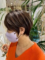 キャパ(CAPA)&nbsp;コントラストハイライトの立体ショート