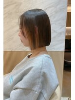 ロンド エスポワール 錦糸町(Lond espoir)&nbsp;澤口/ブリーチなし/髪質改善/大人ガーリー/ダークアッシュ/ボブ