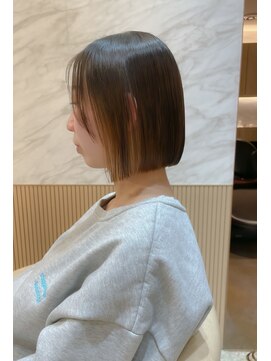 ロンド エスポワール 錦糸町(Lond espoir) 澤口/ブリーチなし/髪質改善/大人ガーリー/ダークアッシュ/ボブ