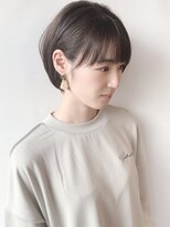 ステアケース ギンザセブン(stair:case ginza7) 丸みショートボブ耳かけナチュラルヘア20代30代40代人気マッシュ