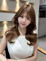 フォンズ(FONS)&nbsp;上品韓国ヘアミルクティーベージュ