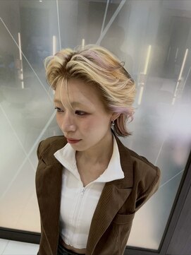 ブルーテーフ(Bleu Terre) 盛岡【デザインカラー】ブリーチ技術お任せください10代20代◎