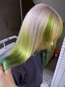 イエナ 渋谷(IENA) グレージュブラウンハッシュレイヤーくびれミディアム