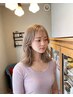   選べるデザイン・ブリーチ＋透明感カラー＋アフィアスムース Tr