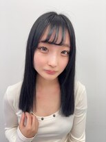 ロサ ファイブヘアー(Rosa..5Hair)&nbsp;黒髪×セミロング