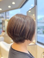 シュヴー 築地(CHEVEUX) 【築地】丸みショート/明るい白髪染め/白髪ぼかし/髪質改善