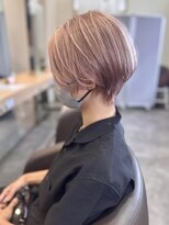 モードケイズ 本厚木(MODE K's)&nbsp;ショート×ピンクベージュ　ショート/ショートボブ/ボブ