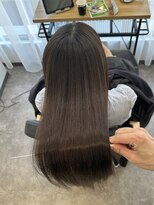 ジーナ 吉塚(Zina)&nbsp;ショコラグレージュ×髪質改善【福田れん】艶髪 透明感 レイヤー