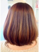 ボイス(Voice) 艶さら矯正♪極艶シャイン縮毛矯正(ビフォーアフター)