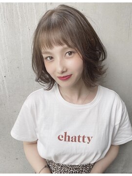 デザート(Des.Art) 【デザート赤坂】顔まわりレイヤー×オン眉×大人かわいい